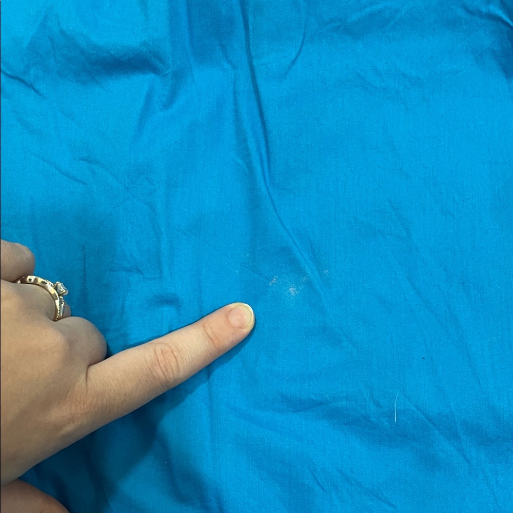 LOFT Strapless Dress in Bright Blue - Picture 5 of 6